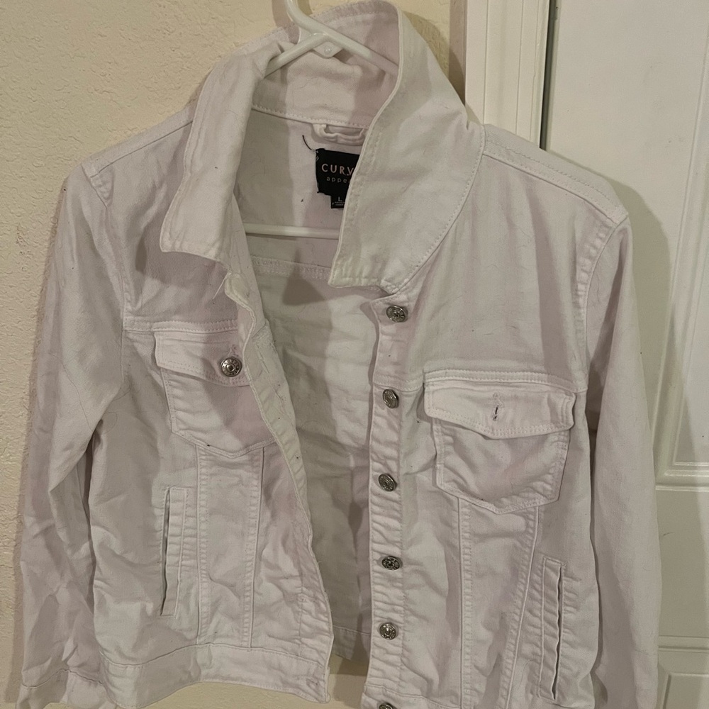 White Denim Jacket